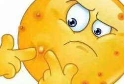 吃瓜表情大黄脸