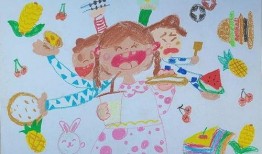 吃瓜主题绘画,一场别开生面的吃瓜盛宴